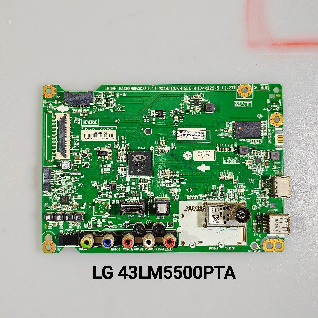 MB MAINBOARD MODUL TV LED LG 43LM5500 43LM5500PTA