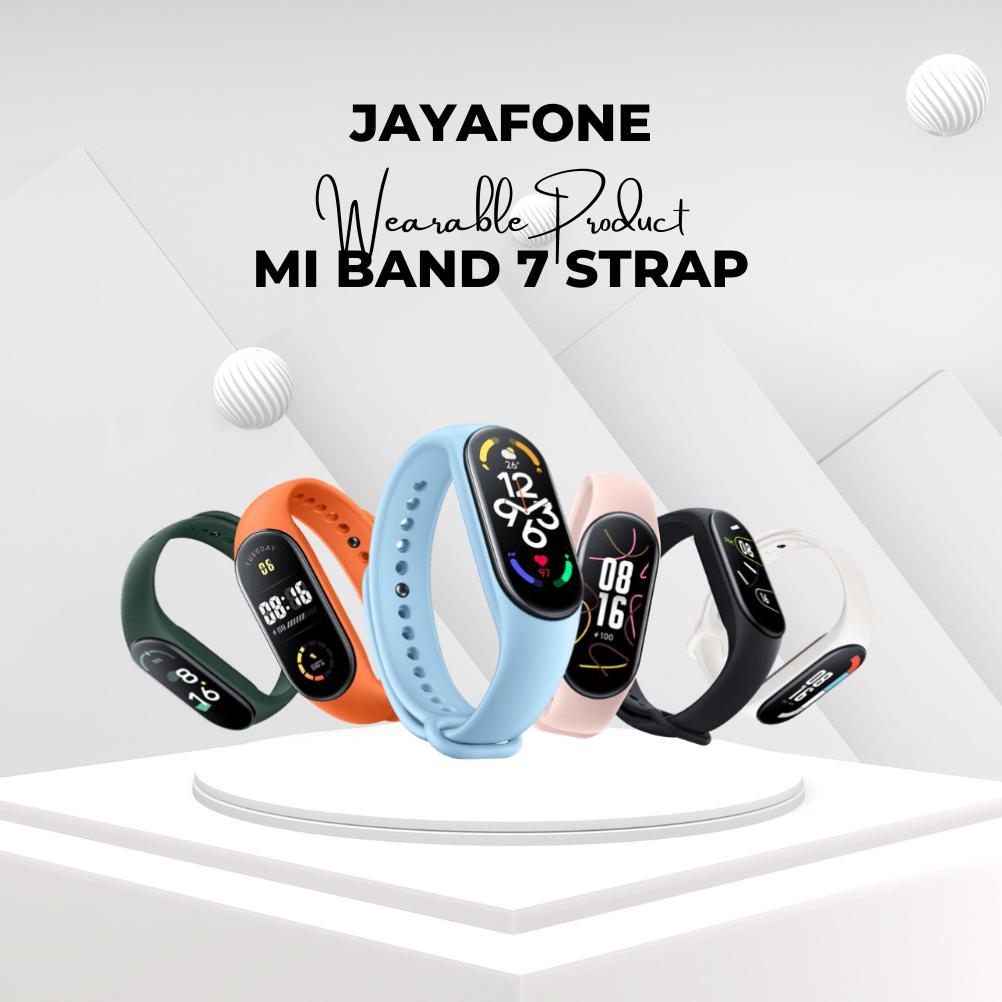 Trending Strap Mi Band 7 Soft Silicone Replacement | Tali Smartwatch Xiaomi