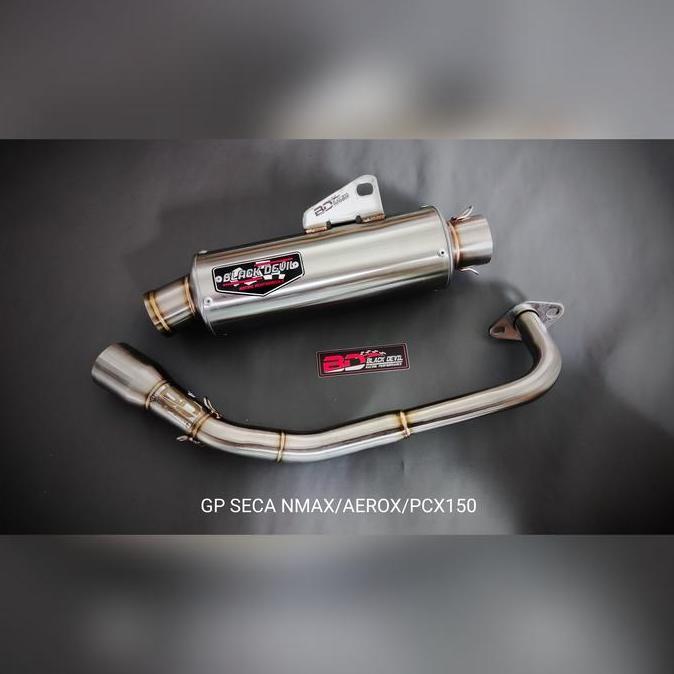 knalpot Black Devil R2 Seca AEROX NMAX fullsystem