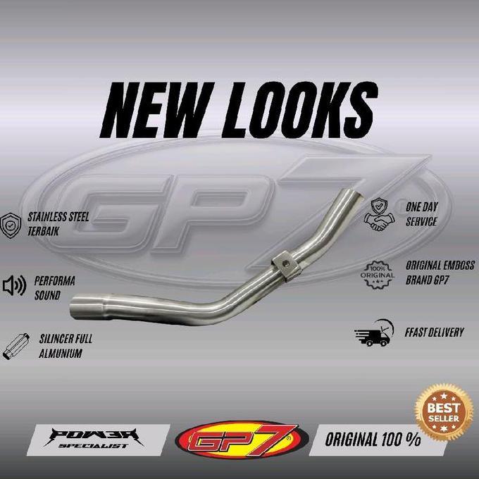 GP7 NEW BALISTIK PREDATOR STANDAR KLX/CRF Knalpot