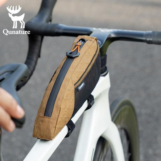 Qunature 30120128 Tas Frame Tabung Rangka Sepeda Gunung Bike Frame Front Top Tube Bag Bicycle Tourin