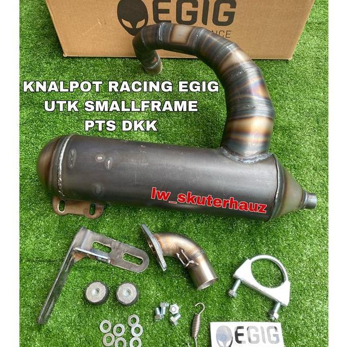 Knalpot Racing EGutk Smallframe, PTS DKK