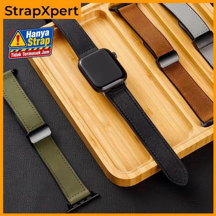 Onik_gshop91  - Silicone Leather Strap for Apple Watch SE Ultra 3 2 49mm Iwatch Series 11 10 9 8 7 6