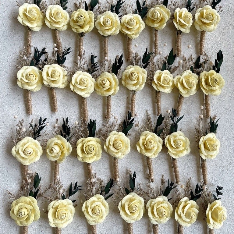 corsage butter yellow korsase butter yellow