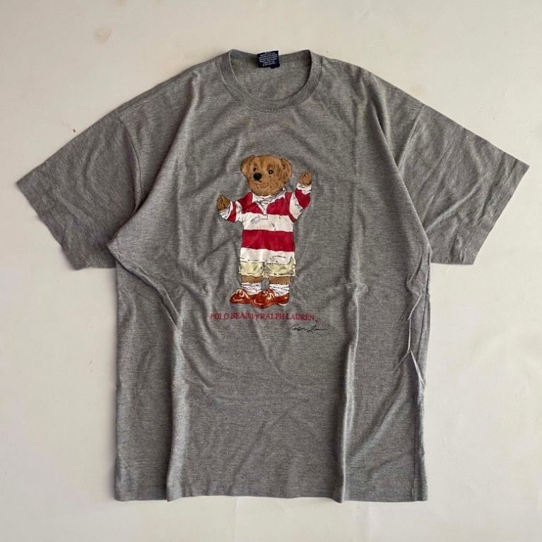 KAOS TSHIRT VTG 90S POLO BEAR RALPH LAUREN