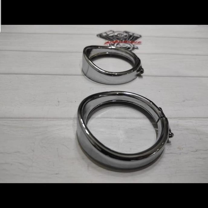 trim sen visor harley touring softail ring sen harley chrome