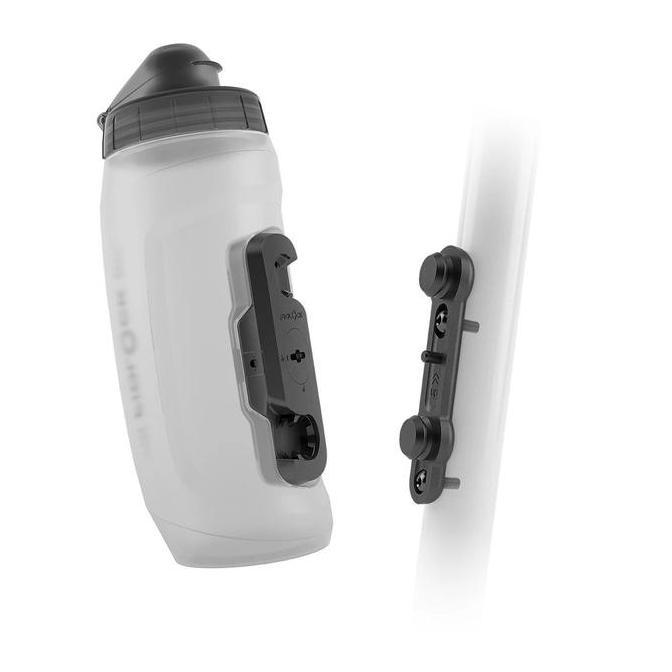 Botol Minum Sepeda - Fidlock Twist Bottle 590 + Bike Base - Clear