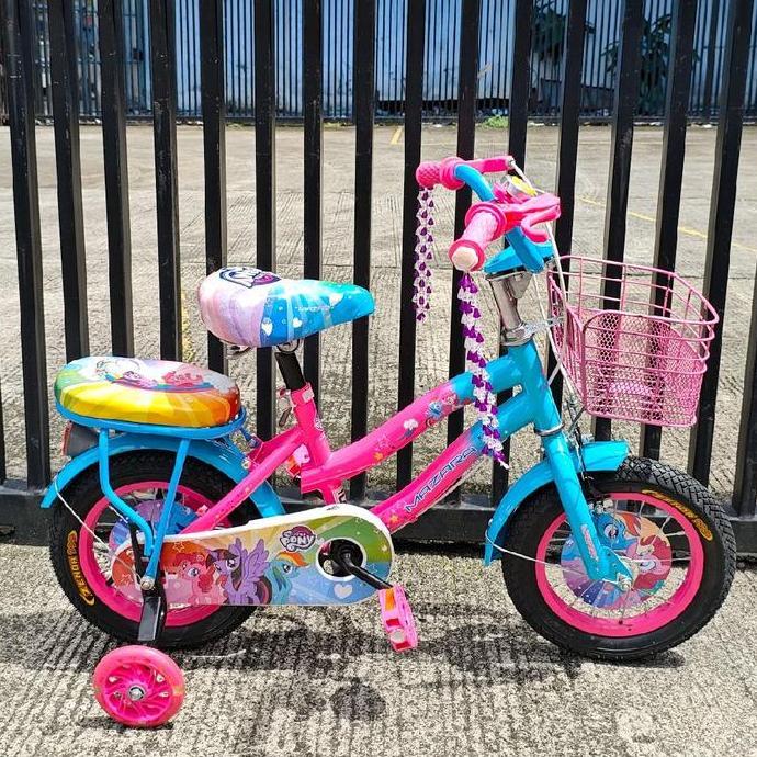 Sepeda anak perempuan 12inch Mazara Littlepony