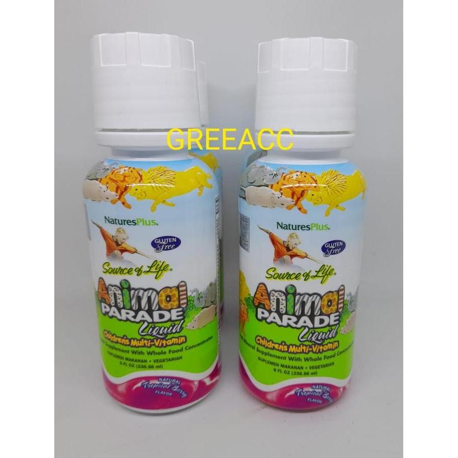 Fitmax- Nature'S Plus Animal Parade Natures 8Oz Bpom Nutrisi Anak