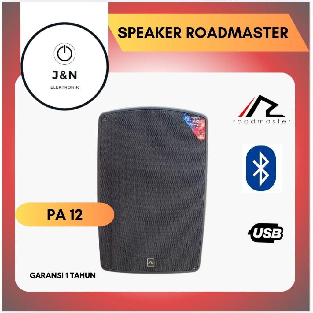 Roadmaster PA 12 Speaker Aktif Free Mic 2