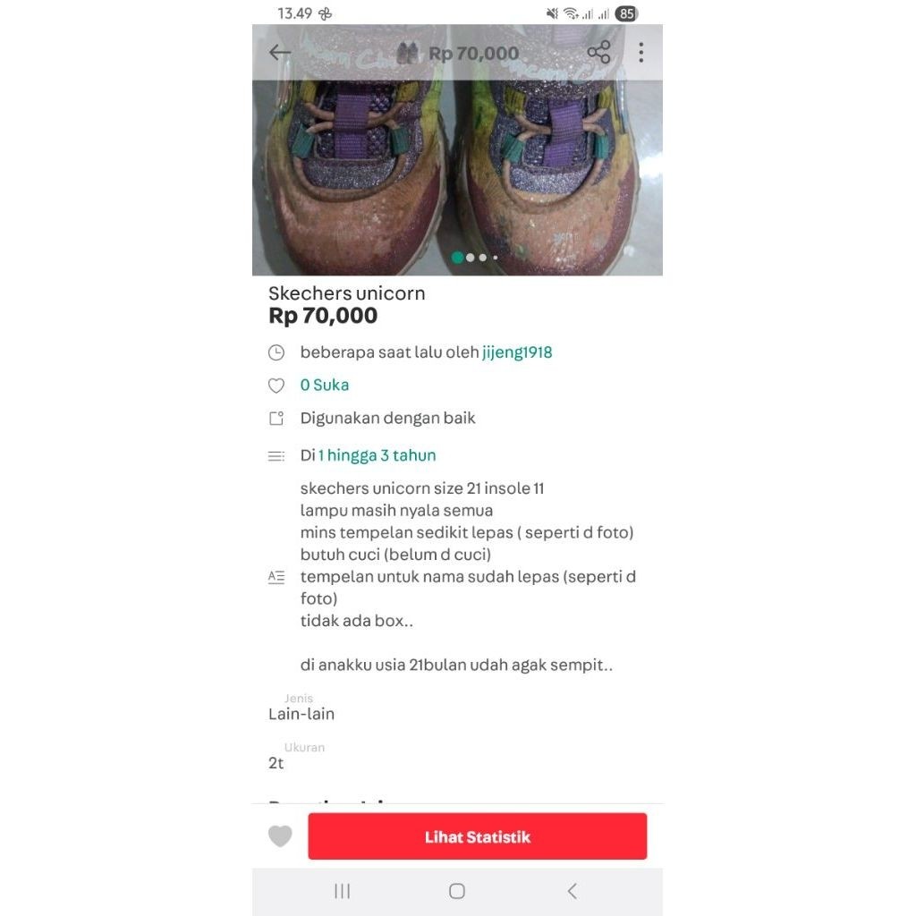 prelove skechers unicorn