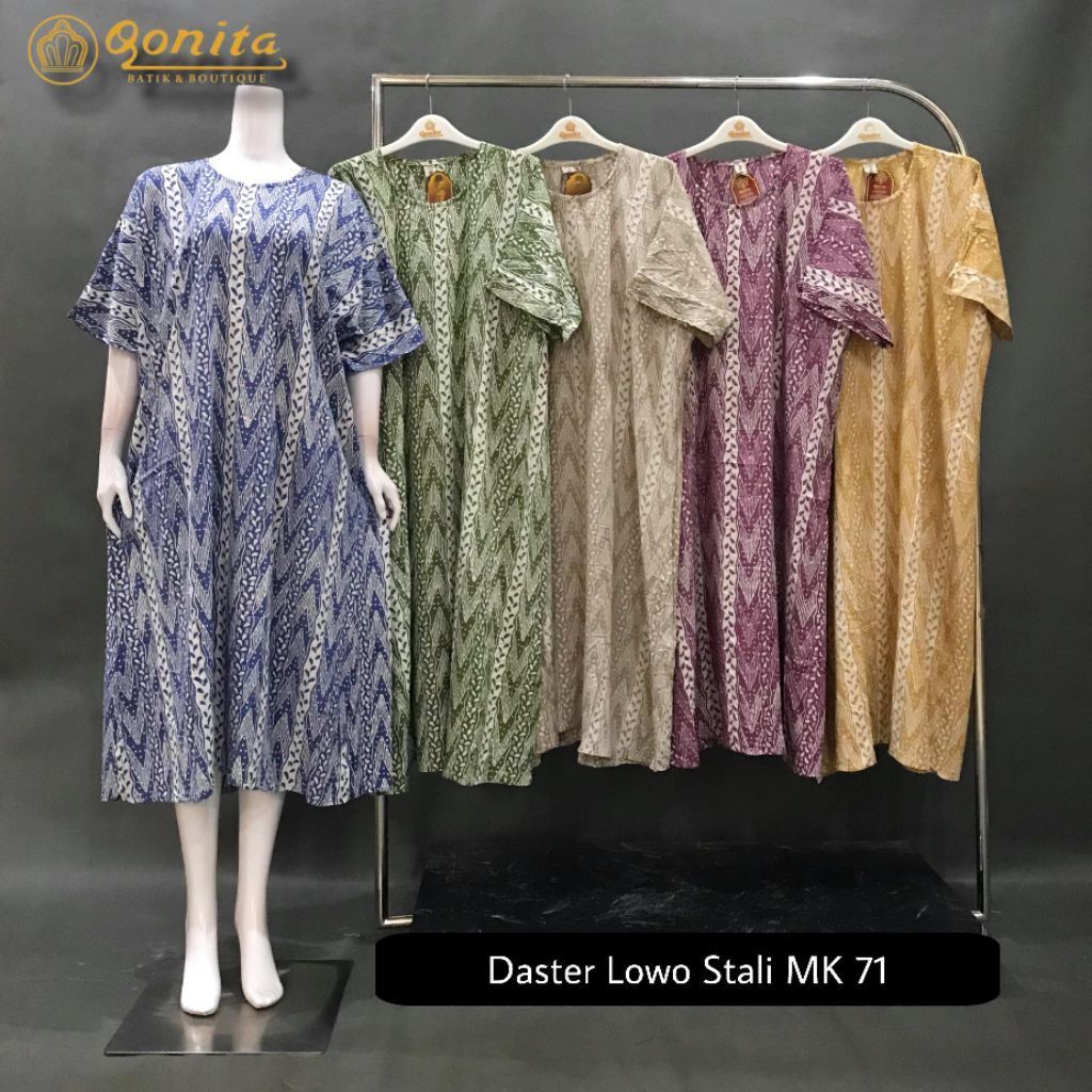 Daster Qonita Jumbo//Batik Qonita//Batik Pekalongan Ori