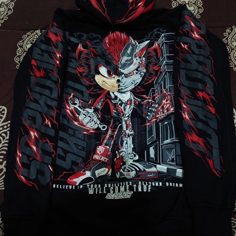 Hoodie SR Project Shadow Red Sonic Original
