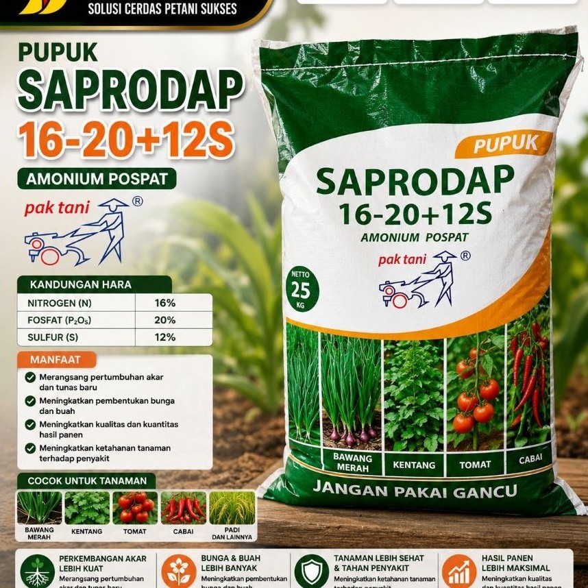 pupuk Saprodap 1 sak 25 kg