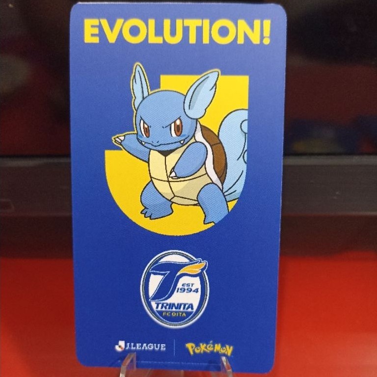 Kartu Pokemon Wartortle J-League 2026