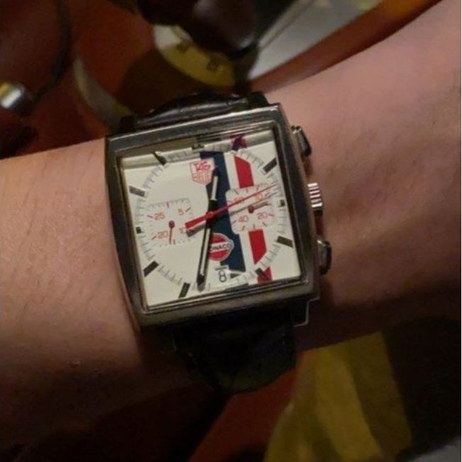 Tag Heuer Monaco CW2118 Steve McQueen Gulf Limited Edition 4000 Pieces