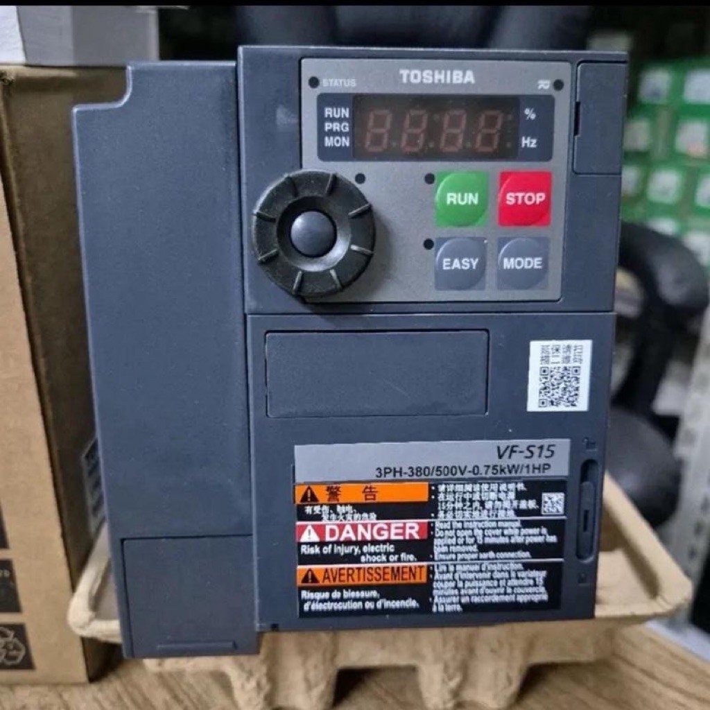 Toshiba VF-S15 3PH-380/500V 0.75kW 1HP Inverter Motor Control Panel