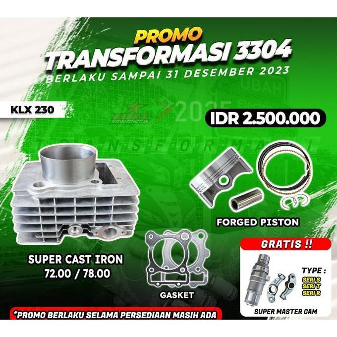BLOCK PISTON | KLX 230 | BRT