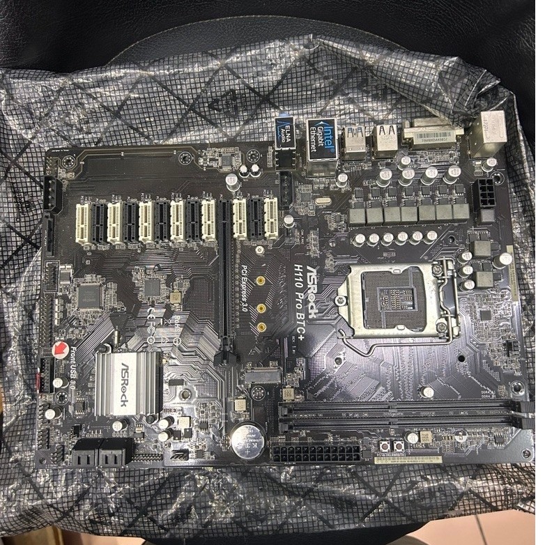 Mobo Asrock H110 pro btc++ Minus