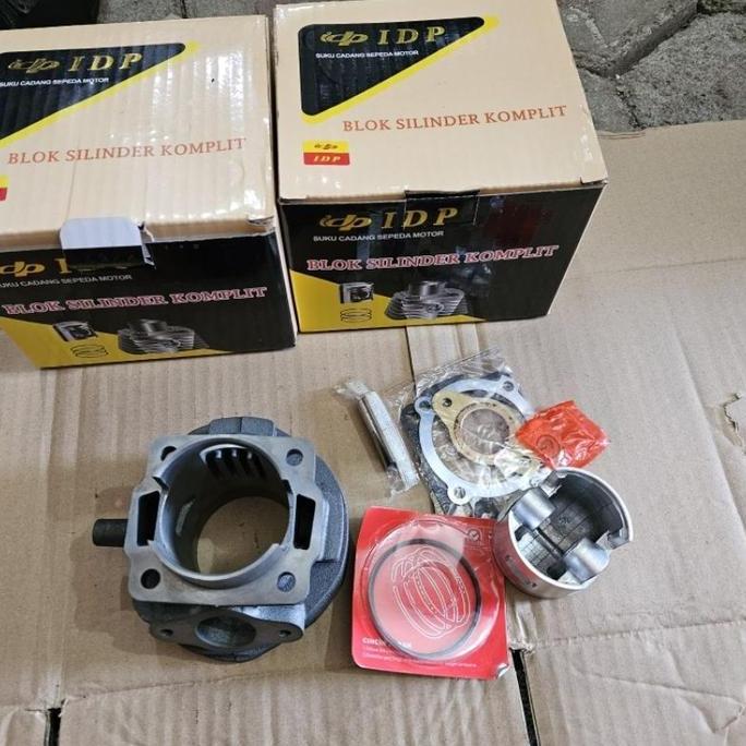 silinder blok kit boring set piston 55 mm ironcase racing vespa smallframe darling stroke 43mm