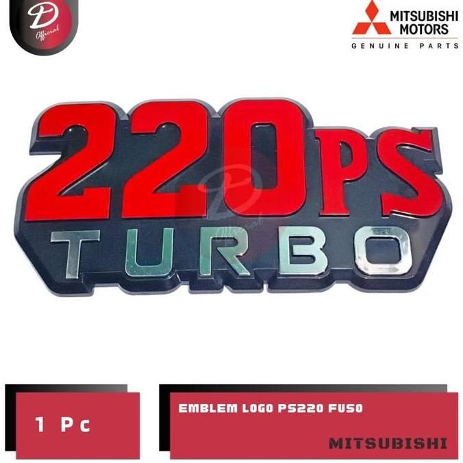 Belanjakuu_ Emblem Logo Ps220 Fuso Mitsubishi Asli Ktb Fuso 100% Genuine Parts