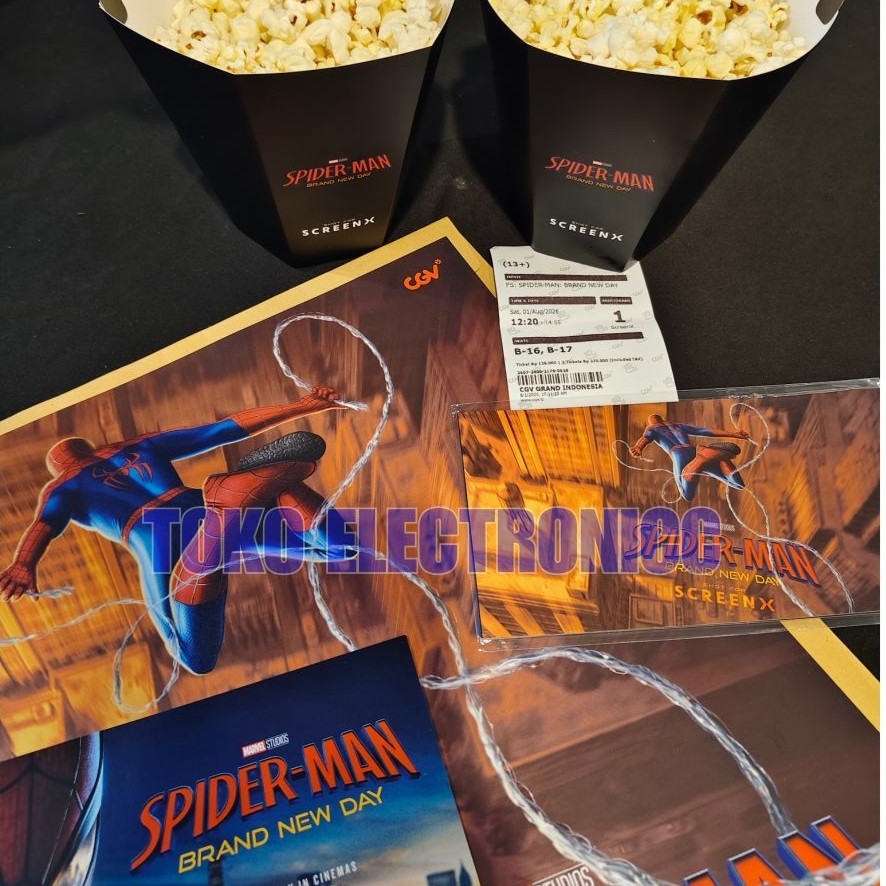 Official Spiderman Brand New Day Merchandise Fans Screening Screen X CGV