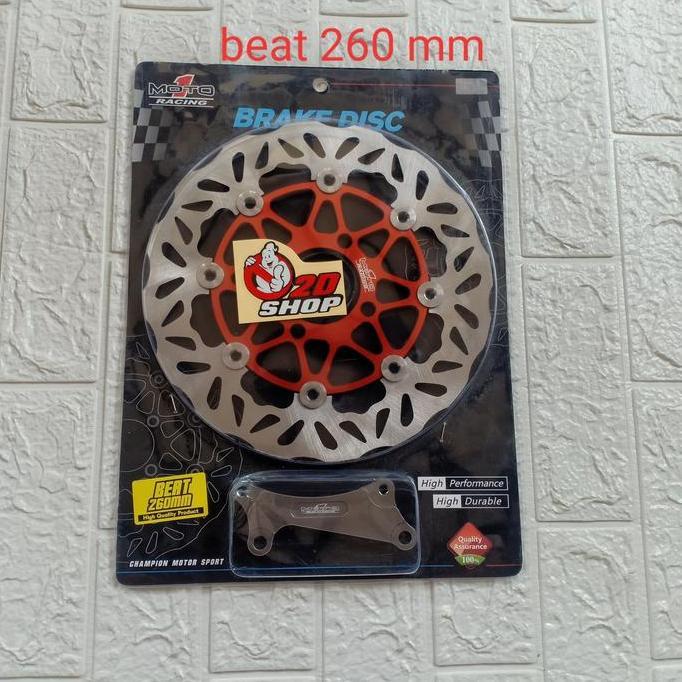 piringan cakram disk disc depan 260 mm moto 1 beat Scoopy vario