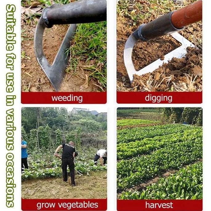 Cangkul Kebun Berongga Multifungsi Pembersih Rumput Gulma - ISF2 (TERBAIK) (TERBARU) (TERMURAH)