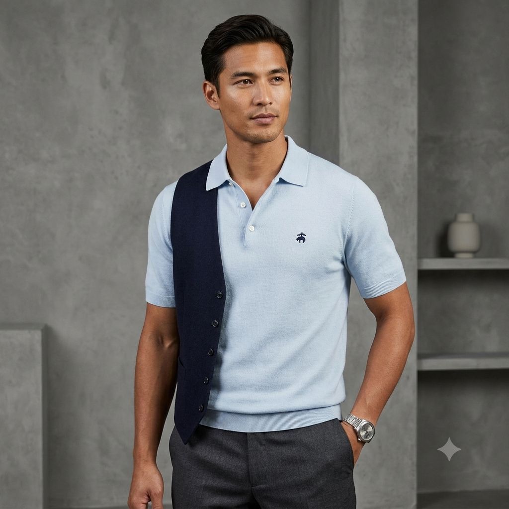 Brooks Brothers Knit Polo Shirt