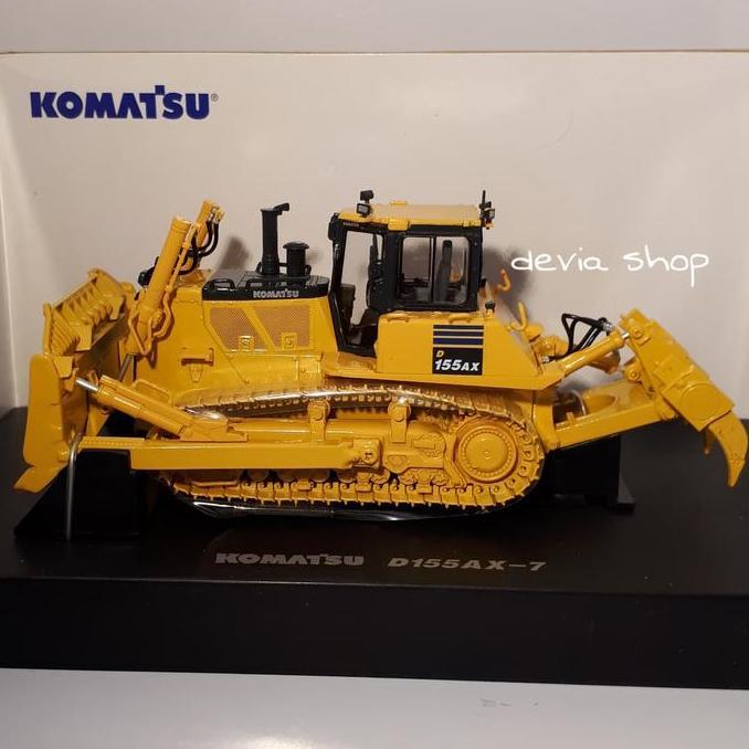 Miniatur Diecast Alat Berat Dozer Komatsu D155ax