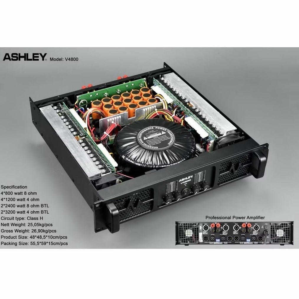 POWER AMPLIFIER ASHLEY V 4800 / V4800 ORIGINAL