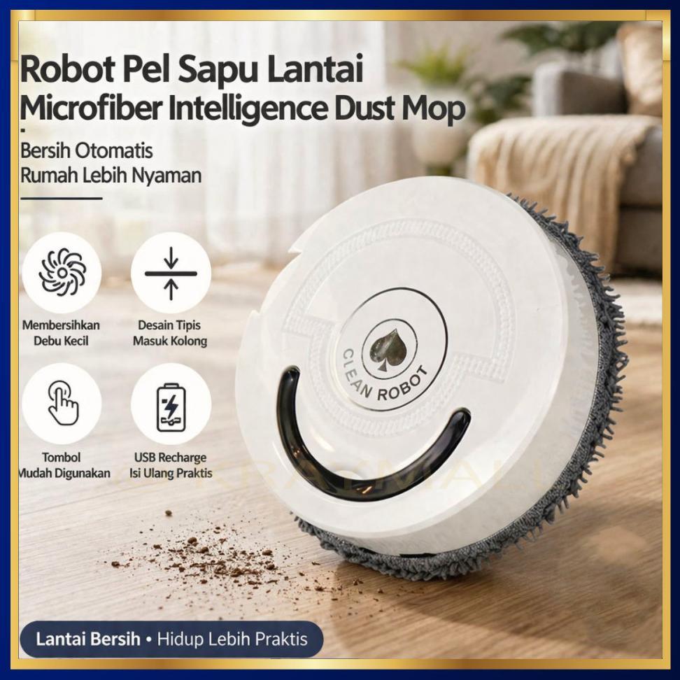 Clean Robot Intellegen Robot Mesin Pengepel Lantai TDJ-08