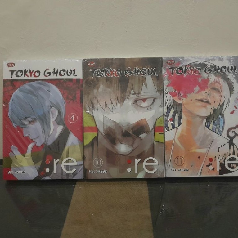 komik Tokyo Ghoul re vol 4 10 11 segel ori
