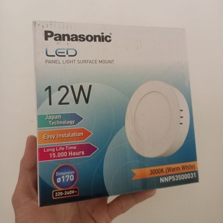 PANASONIC DOWNLIGHT OUTBOW 12W WARM WHITE / Downlight Outbow