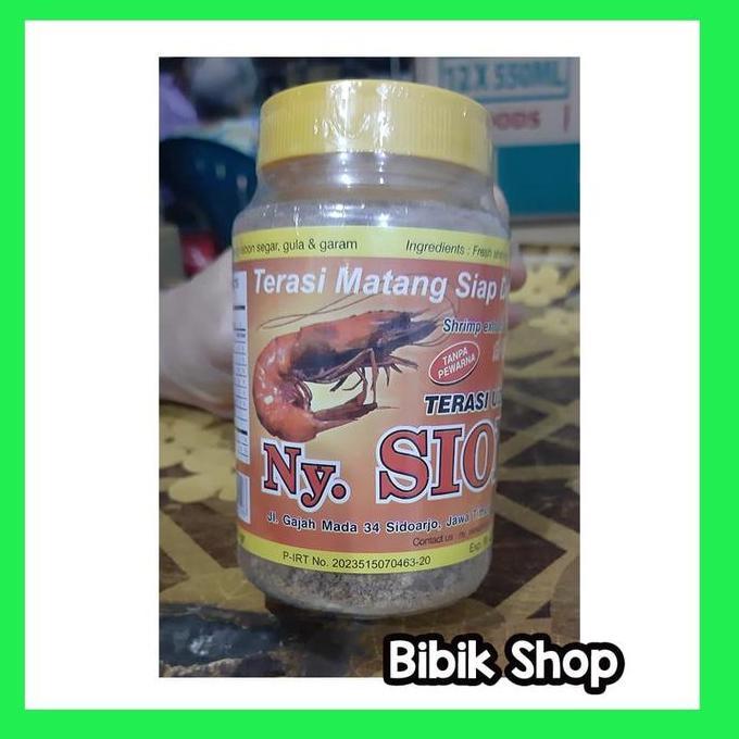 Terasi Udang Matang Ny. Siok Sidoarjo 150 g
