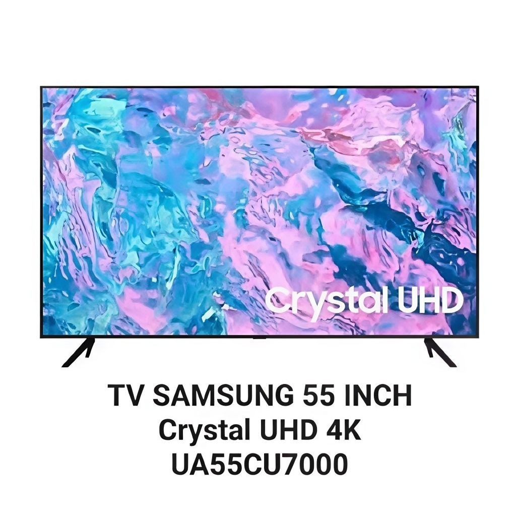 Samsung LED 55 inci UA55DU7000 (Crystal UHD 4K Smart TV)