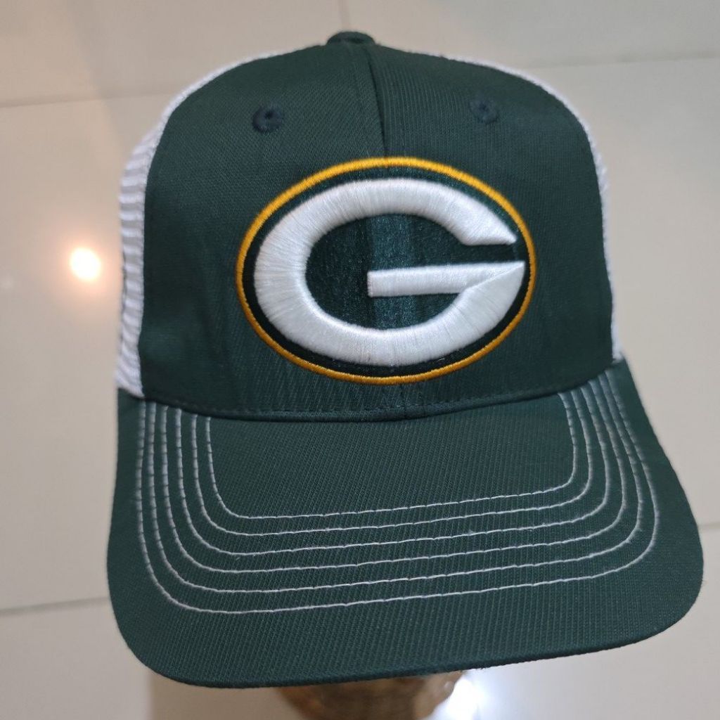 Topi NFL Green Bay Packers Trucker Jaring