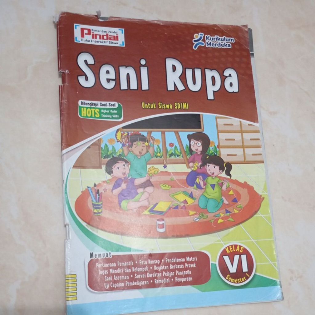 LKS Seni Rupa Kelas 6 Semester 1