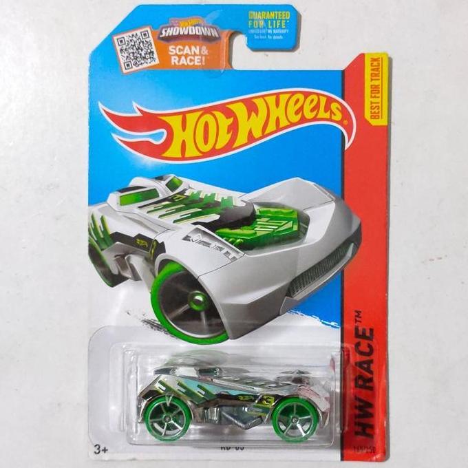 HOT WHEELS RD03 RD 03 CHROME 2014 HW RACE BASE BESI RARE FTS99