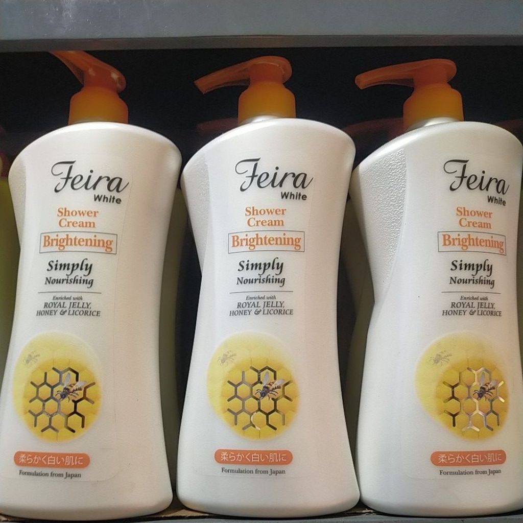 feira white shower cream brightening 1000/800ml