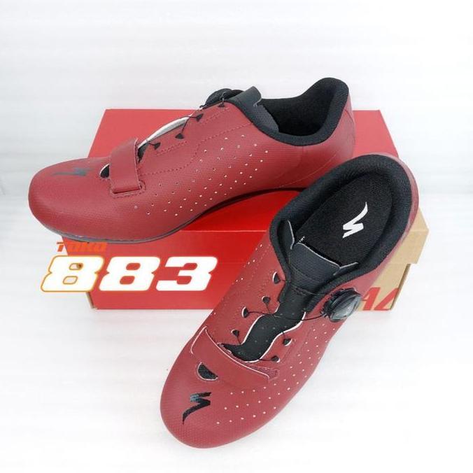 Sepatu Road Bike Specialized Torch 1.0 Road Shoes - Merah Marun