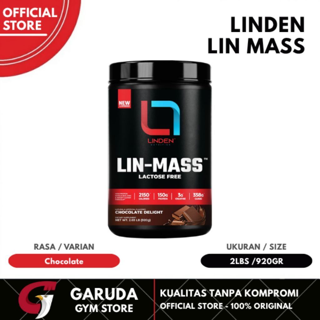 Linden Nutrition Linmass Mass Gainer 2 Lbs - Weight Gainer