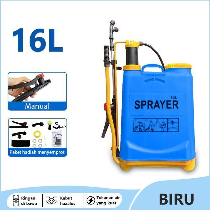 SHIER Tangki Sprayer Manual 16 Hama Padi Sprayer Alat Semprotan