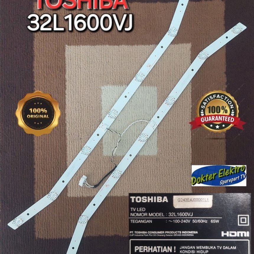 BACKLIGHT BL TV TOSHIBA 32L1600VJ ORIGINAL