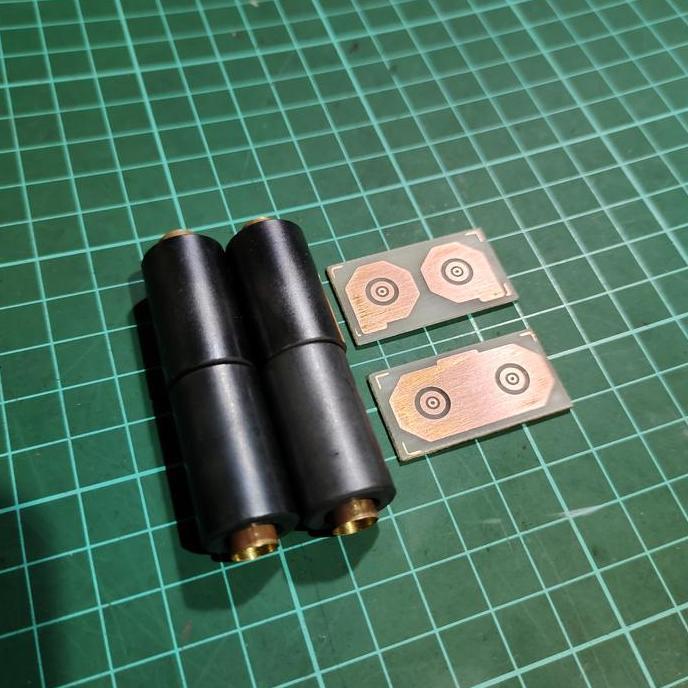 FERIT FERRIT FERRITE BINOCULAR BALUN DOUBLE DOBEL 200WATT TUBING PIPA HF POWER ELE99