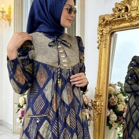 SHR DRESS KOTAK ORI BY SHR