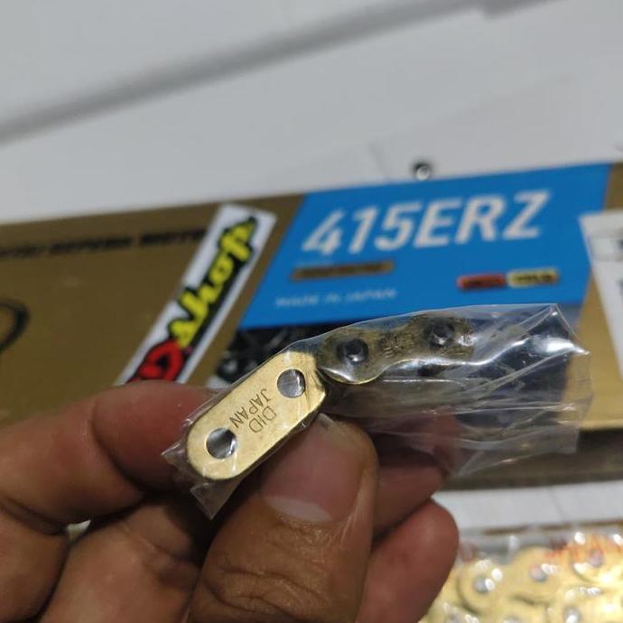 rantai DID 415ERZ 150L Balap ER JAPAN R25 N250 CBR250 RR CBR NINJA 250 415 slim tipis racing 415ER