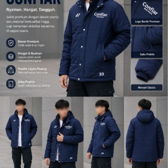 Jaket Bulang Yonex Second
