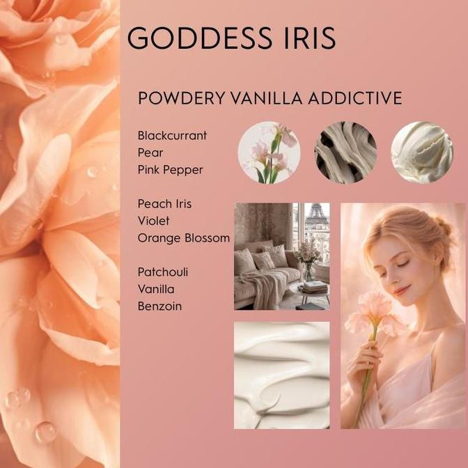 Parfum- Aniverable -  Goddess Iris 50Ml Dan 75Ml  Extrait De Parfum By Tasya Revina