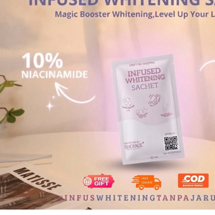 DRIFY Infus Whitening sachet 10ml| infus whitening tanpa jarum| 100% ORIGINAL